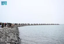 صورة الممر المائي بالموسم يتحول إلى أيقونة سياحية جديدة في جازان