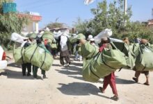 صورة خيام الأمان السعودي تصل علينكار.. استجابة إنسانية عاجلة تعيد الدفء لضحايا زلزال أفغانستان