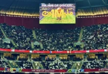 صورة كأس العرب 2025 تكسر الحاجز الجماهيري… أكثر من مليون مشجع يشعلون مدرجات قطر