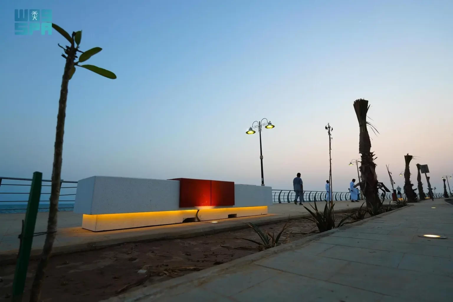 الممر المائي بالموسم يتحول إلى أيقونة سياحية جديدة في جازان