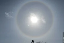 صورة هالة من الفضاء.. رائد فضاء يوثّق ظاهرة قمرية نادرة فوق حافة الأرض الزرقاء