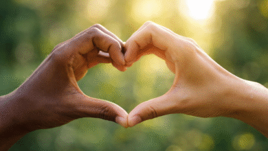 صورة قلوب تسع الجميع