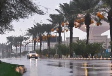 صورة أمطار قياسية تضرب الرياض خلال 24 ساعة.. شقراء تسجل الأعلى بـ47 ملم