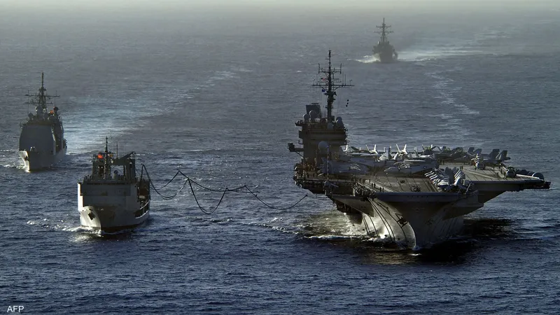 قوة نيرانية عظمى قبالة إيران.. ماذا يمتلك الأسطول الأميركي في لحظة الحسم؟