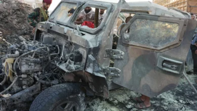 صورة التحالف يدين استهداف موكب قائد قوات العمالقة في لحج ويؤكد سقوط شهداء وجرحى