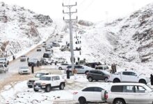 صورة طريف عند الصفر المئوي.. الموجة الباردة الأشد هذا الشتاء تضرب شمال المملكة