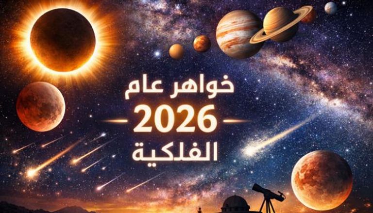 2026 عام السماء الكبرى.. الشمس والقمر يقودان أقوى مشهد فلكي منذ نصف قرن