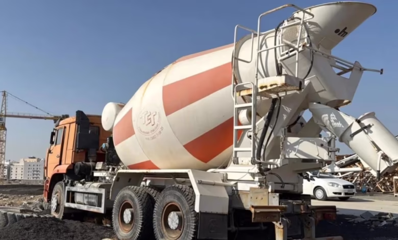واردات شاحنات الخرسانة تكشف تسارع مشاريع البناء في السعودية