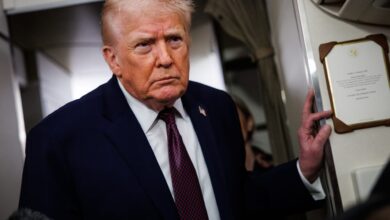 صورة ترمب: سنمحو إيران من على وجه الأرض إذا استهدفت حياتي