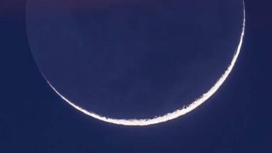 صورة هلال شعبان يزيّن سماء الوطن العربي مساء اليوم