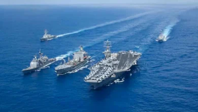 صورة قوة نيرانية عظمى قبالة إيران.. ماذا يمتلك الأسطول الأميركي في لحظة الحسم؟