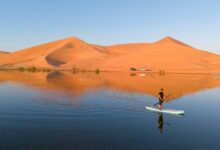 صورة بحيرات أم الحيش تكشف سر الماء في قلب الربع الخالي