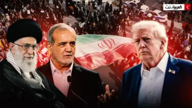 صورة ترمب يلوّح بالقوة ويفتح باب التفاوض بإرسال أسطول حربي جديد نحو إيران