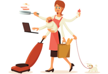 صورة الزوجة.. متعددة الأدوار