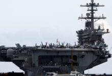 صورة حاملة نووية على أعتاب الشرق الأوسط.. واشنطن ترفع سقف الردع في مواجهة إيران