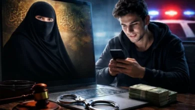 صورة خداع “قرآني” يقود للسجن 15 عامًا بعد ابتزاز نساء باسم “الشيخة أميرة المصرية”