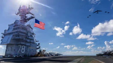 صورة حاملة طائرات في الطريق.. هل اقتربت الضربة الأميركية لإيران؟