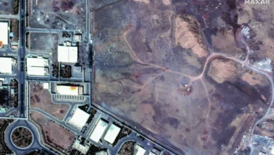 صورة تحركات مريبة في المواقع النووية الإيرانية.. صور أقمار اصطناعية تكشف نشاطاً بعد الضربات
