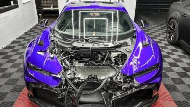 صورة بوغاتي بـ4 ملايين دولار تفجّر معركة “حق الإصلاح”.. من حادث ميامي إلى مواجهة المصنع