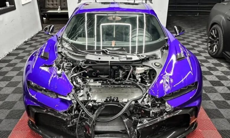 بوغاتي بـ4 ملايين دولار تفجّر معركة "حق الإصلاح".. من حادث ميامي إلى مواجهة المصنع