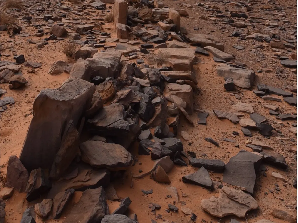 حصاة أبو صادع.. صخرة تحكي تاريخ السيول والطبيعة في الليث