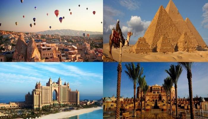 الشرق الأوسط يتفوق عالميًا في السياحة.. السعودية ومصر والإمارات والمغرب في الصدارة