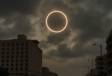 صورة الكسوف الحلقي.. مشهد نادر يكشف دقة الكون