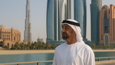 صورة رئيس دولة الإمارات.. رؤية قيادية تعيد تشكيل موازين التنمية العربية