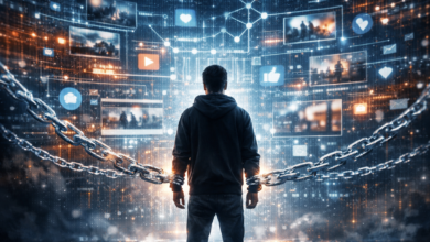 صورة “وهم الاستقلالية” لدى “جيل زد”.. جيل يرفض السلطة ويخضع للخوارزمية