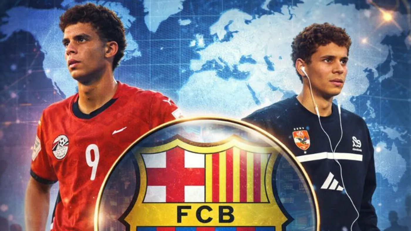 موهبة الأهلي تتعطل في برشلونة.. غياب حمزة عبد الكريم يثير الجدل في إسبانيا