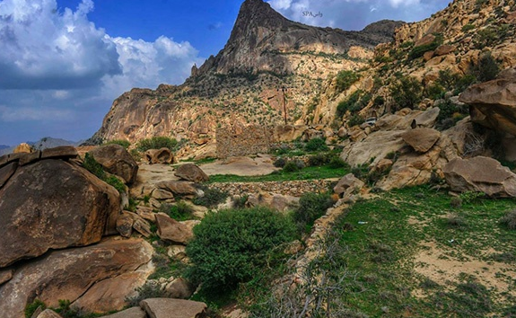 حين تلامس الغيوم قمم شدا… مشهد الباحة الذي يخطف الأنفاس كل شتاء