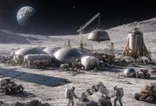 صورة ناسا تستثمر 20 مليار دولار لبناء قاعدة قمرية وتوقف محطتها المدارية