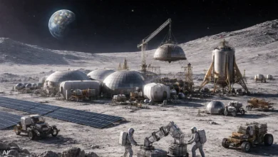 صورة ناسا تستثمر 20 مليار دولار لبناء قاعدة قمرية وتوقف محطتها المدارية
