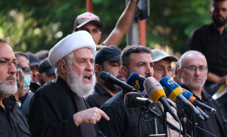 نعيم قاسم على "قائمة التصفية".. إسرائيل تفتح جبهة لبنان بالتوازي مع إيران و"حزب الله" يردّ لأول مرة منذ هدنة 2024