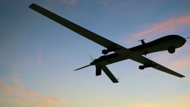 صورة إحباط هجوم بالمسيّرات على حقل شيبة.. أربع طائرات سقطت في الربع الخالي ورسالة أمنية واضحة