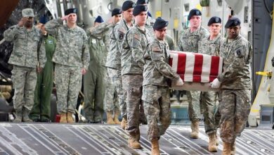 صورة ستة قتلى في صفوف الجيش الأميركي خلال التصعيد مع إيران.. استعادة رفات جنديين كانت حصيلتهما مؤجلة