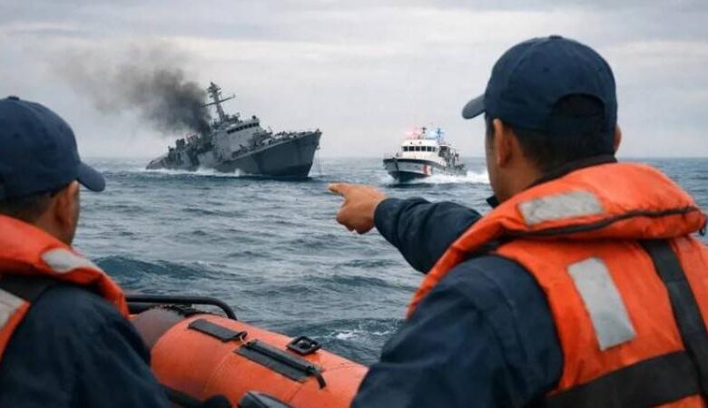 غرق فرقاطة إيرانية قبالة سريلانكا.. إنقاذ بحّارة وإعلان أميركي عن تدمير 17 سفينة إيرانية