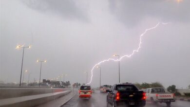 صورة منخفض قطبي يضرب مصر.. أمطار رعدية ورياح شديدة وتحذيرات عاجلة