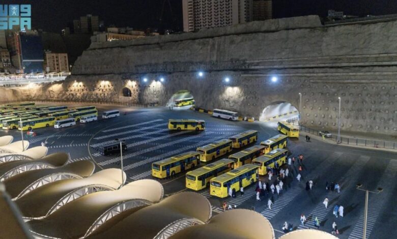 النقل الترددي في مكة يسجل 64 مليون راكب خلال رمضان ويخفض زمن التفريغ بنسبة 21%