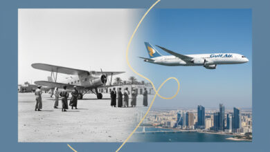صورة طيران الخليج.. رحلة تاريخية من التأسيس إلى ريادة السماء
