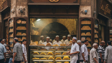 صورة العبد كحك.. من قصة كفاح إلى علامة تجارية في عالم الحلويات