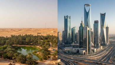 صورة الرياض.. من واحة في الصحراء إلى عاصمة اقتصادية عالمية تخطف الأنظار