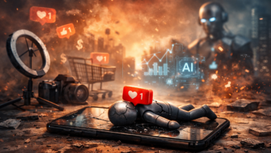 صورة موت “المؤثرين”.. لماذا قد تنتهي اقتصاديات التأثير التقليدية في العقد القادم؟