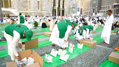 صورة جمعية البر بحقال توزّع 70 ألف وجبة داخل الحرم في 10 أيام.. مبادرة رمضانية تُعزّز التكافل وخدمة ضيوف الرحمن