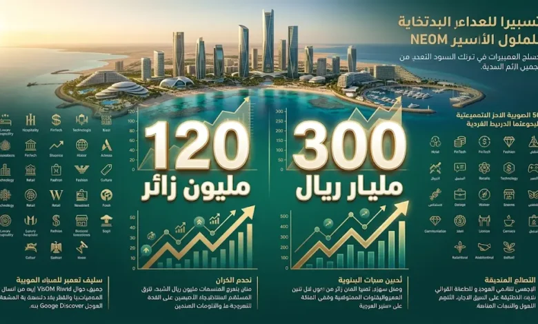 السعودية تتصدر السياحة العالمية.. 120 مليون زائر وإنفاق يتجاوز 300 مليار ريال