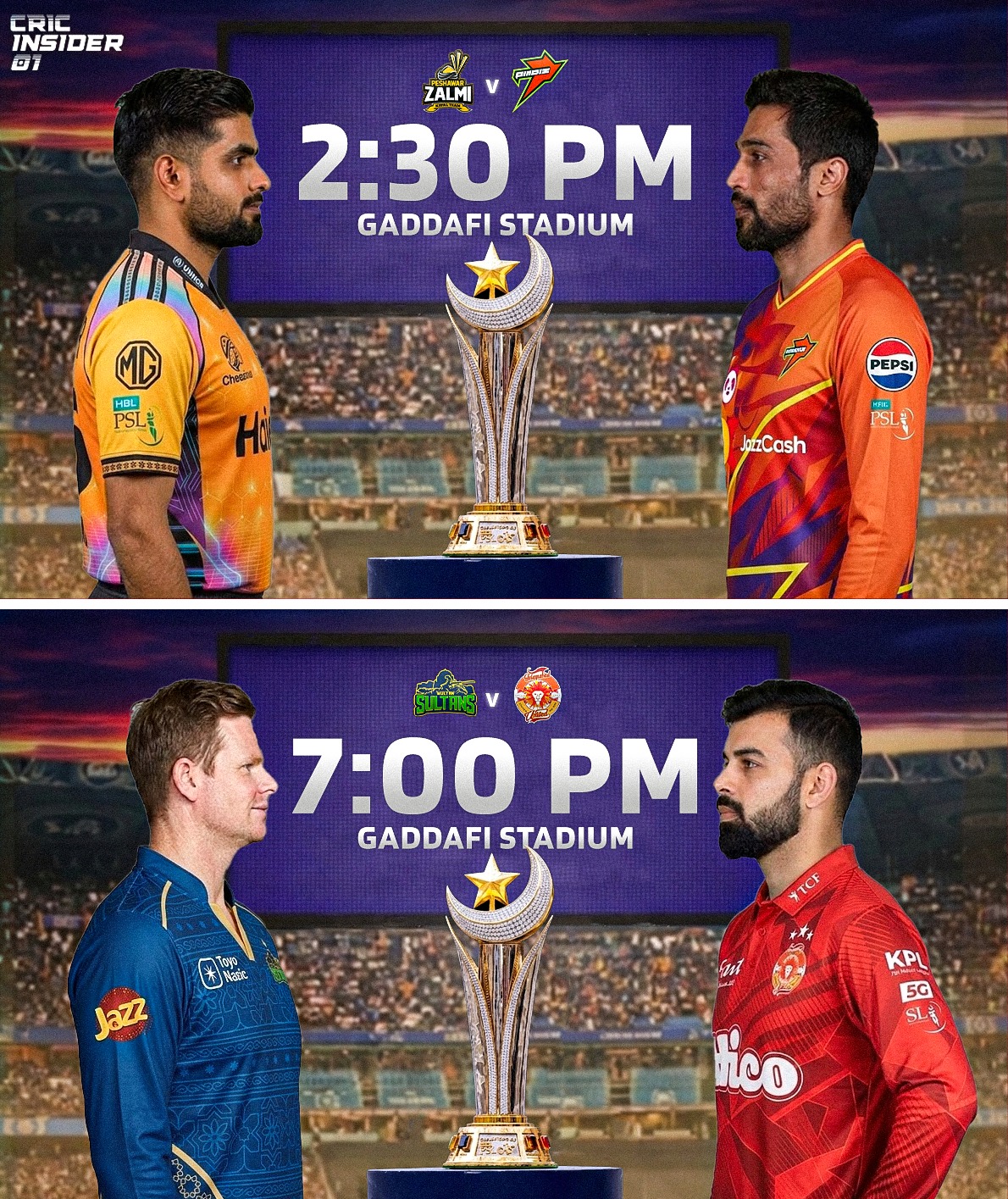 إسلام أباد يونايتد ضد بيشاور زلمي.. مواجهة الأسلوب والاستراتيجية في دوري الباكستان