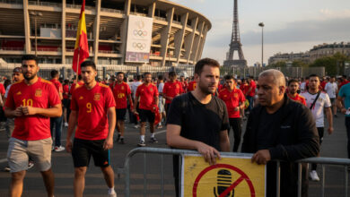 صورة تحذير منشورات ESPN: تحذير للجماهير من هتافات معادية للمسلمين في مباراة إسبانيا ومصر في أولمبياد باريس