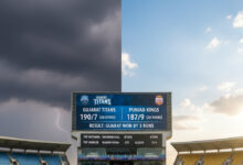 صورة بين العاصفة والثبات.. تفاصيل بطاقة النتائج الكاملة لمباراة غوجارات تايتنز ضد بنجاب كينجز