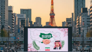 صورة اليابان تثني على جهود وزير الخارجية السعودي لحل النزاع مع إيران.. ودبلوماسية الرياض تتصدر المشهد