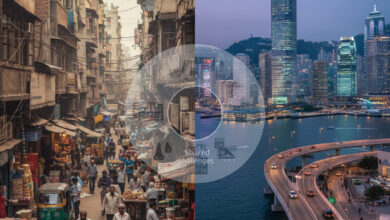 صورة الهند وهونغ كونغ.. تحليل عميق للفروقات الاقتصادية والاجتماعية والتحديات المشتركة
